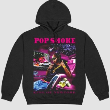 POP SMOKE X VLONE KING OF NY HOODIE