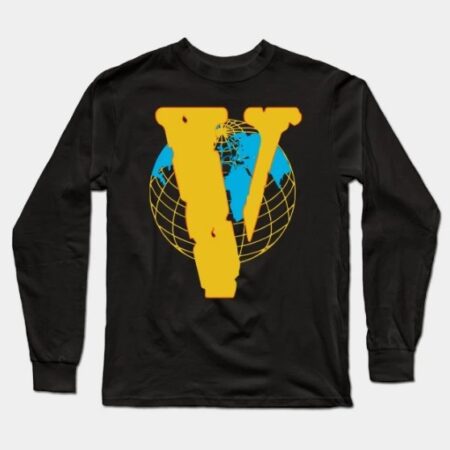 Vlone Earth Long Sleeve T-Shirt