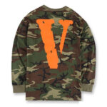 Vlone Friends Camouflage Long Sleeve camo shirt